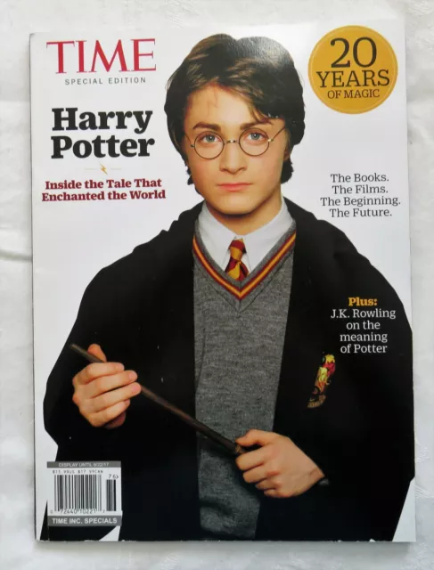 Harry Potter 2017 Time Magazine Special Edition 20 Years of Magic LIKE NEW