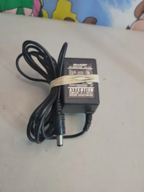 SHARP AC Power Adapter Charger EA-11E 6 Volts DC 200mA Power Supply