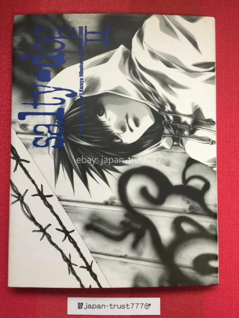 Kazuya Minekura: Saiyuki Art Book Salty dog 2 Hardboard Japanese Book Japan