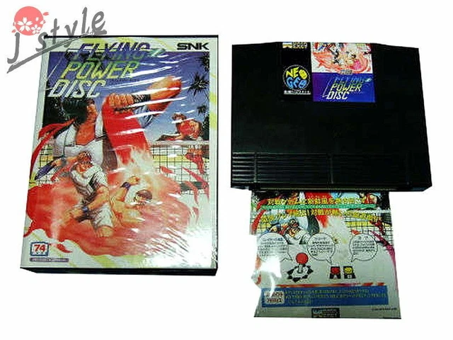 正規品【NEOGEO ROM】SNK FLYING POWER DISC SNK Windjammers Flying Power Disc Video Games Software