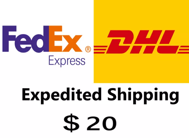 Expedited Shipping Servise 20