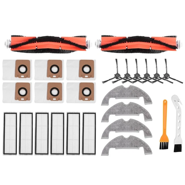 Accessori IMOU per L11 RV1 Robot Aspirapolvere Sacchetti per la polvere Filtro Hepa Mop Spazzola laterale principale Pezzi di ricambio K di parti di ricambio  6