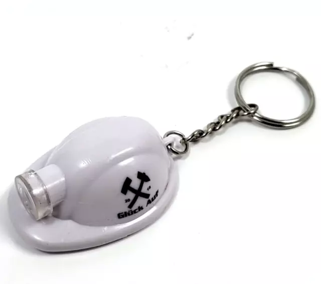 Grubenlampe Bergbau Deutsche Ruhrkohle Steinkohle Berufsgruppe Helm Anhänger LED