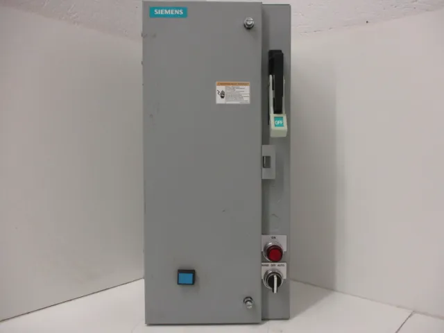 Siemens 17Cub92Ba Combination Magnetic Starter 3Ph Class 17/18