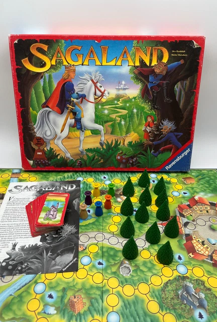 Ravensburger Sagaland - Spiel des Jahres 1982 - ab 6 Jahren - vollständig