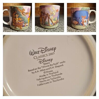 Walt Disney Classics 2003 Mug Vintage Winnie The Pooh And Friends