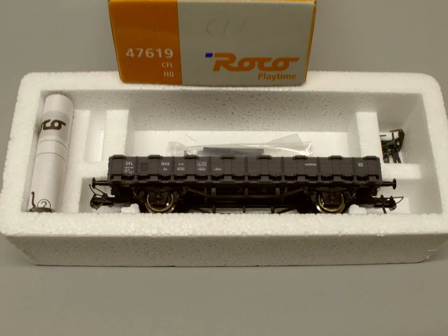 ROCO HO 1 x Rungenwagen 47619 der CFL in der OVP EUR 14,80 - PicClick DE