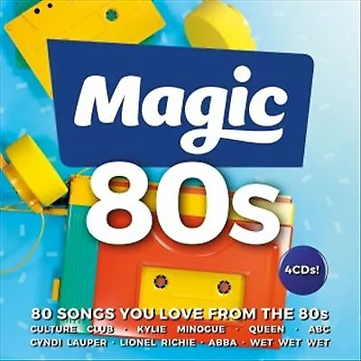 Various Artists : Magic 80s CD Box Set 4 discs (2018) FREE Shipping, Save £s