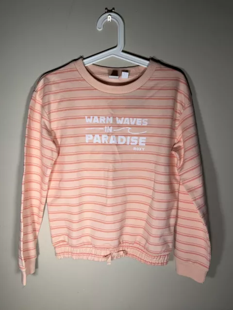 Roxy Teen Size 14 / XL Lightweight Jumper Apricot in Colour Surf Beach BNWT