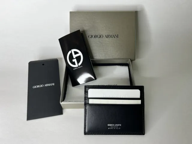 Giorgio Armani - Credit Card Holder - NEW WALLET IN BOX!