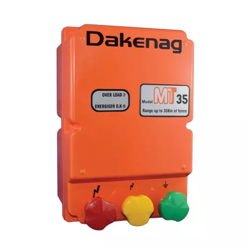 35km MAINS Power Electric Fence Energiser Energizer DAKEN 3YR WARRANTY