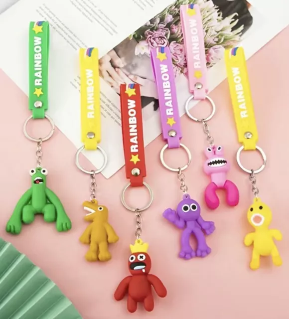 RAINBOW FRIENDS ORANGE KEYCHAIN KEY CHAINS