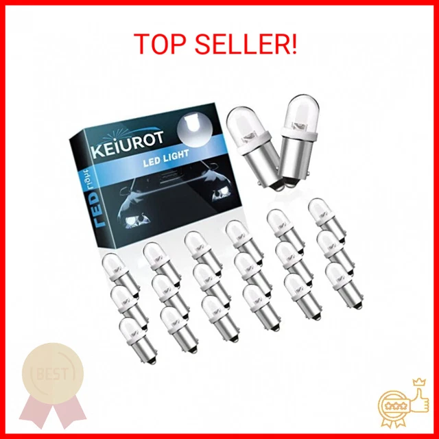 Keiurot GE44 47 756 755 Bulb Ba9s Led Bulbs for Pinball Led Bulbs Pinball Machin
