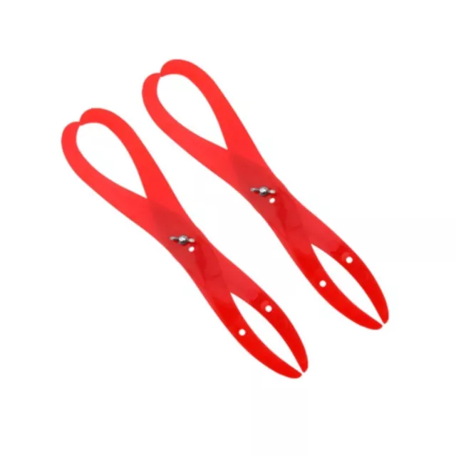 Red Plastic Clay Measuring Pottery Tool  For Shaping and Carving