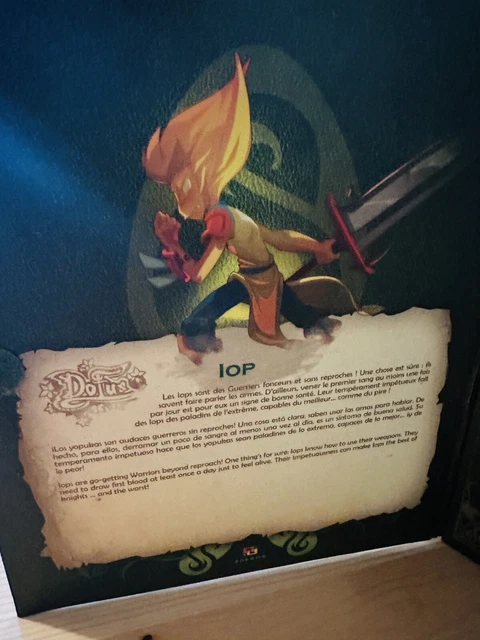 T-shirt DOFUS/WAKFU Zobal Taille M - Bleu, Coton, Occasion Très Bon état