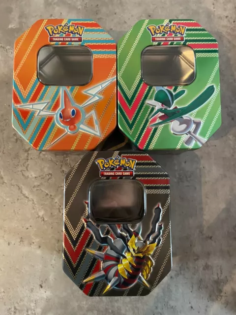 Fall 2022 Tins Feature Giratina, Rotom, and Gallade V