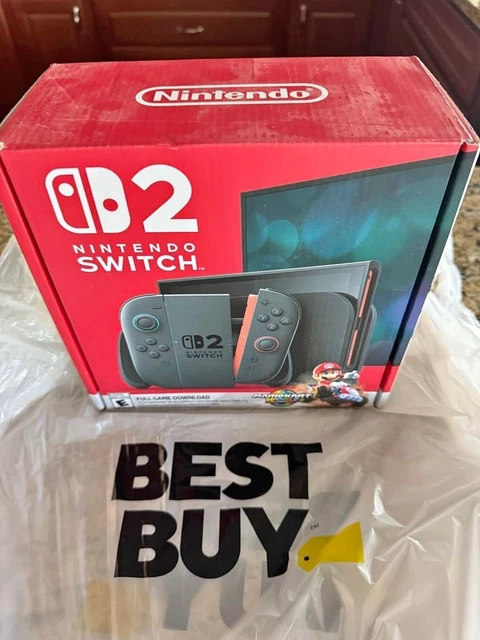 NINTENDO SWITCH 2 Console + Mario Kart World Game Bundle SHIPS NOW $690 ...