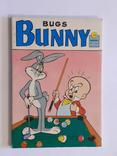 BD bugs bunny n°113 editions sagedition de 1977