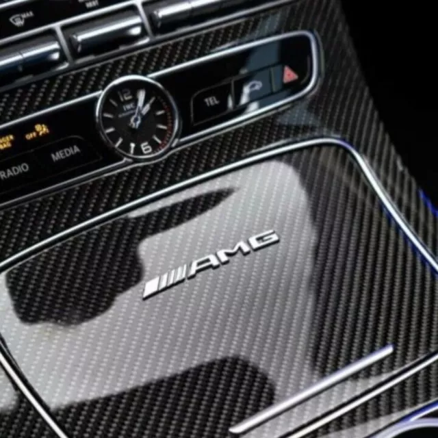 Mercedes AMG Emblem für Mittelkonsole Armaturenbrett Innenausstattung aufkleber
