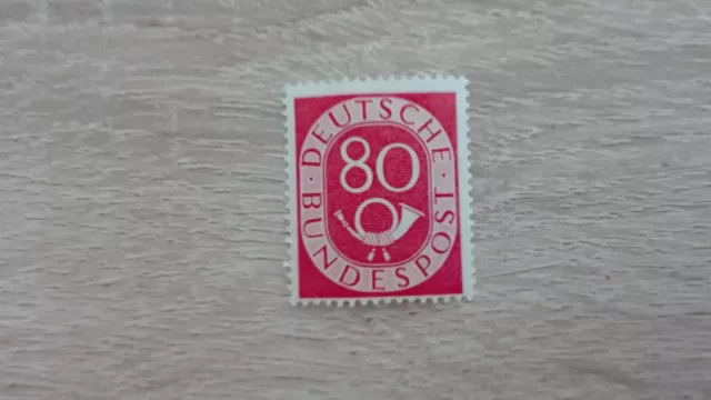 Briefmarken BRD Posthorn postfrisch mit minimalem Falzfleck