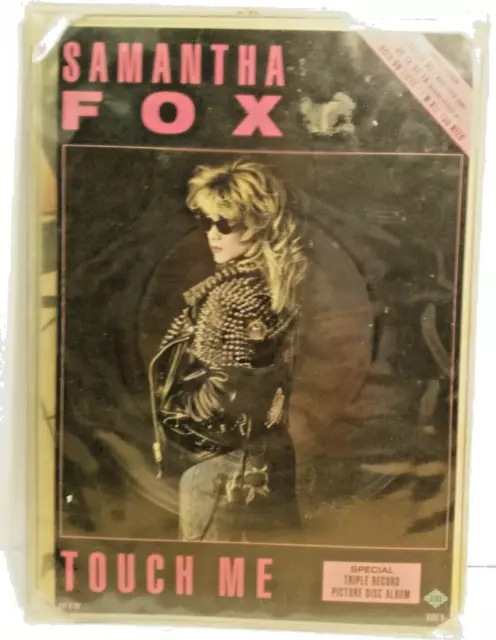 Samantha Fox ‎– Touch Me (Special Triple Record Picture Disc) - 3 x 7"
