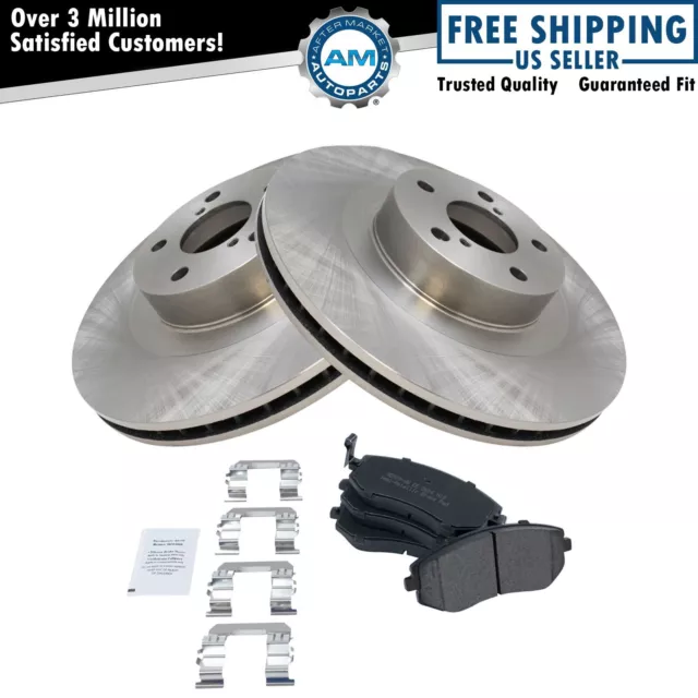 Front Premium Posi Metallic Brake Pads & 2 Rotors Kit for Subaru