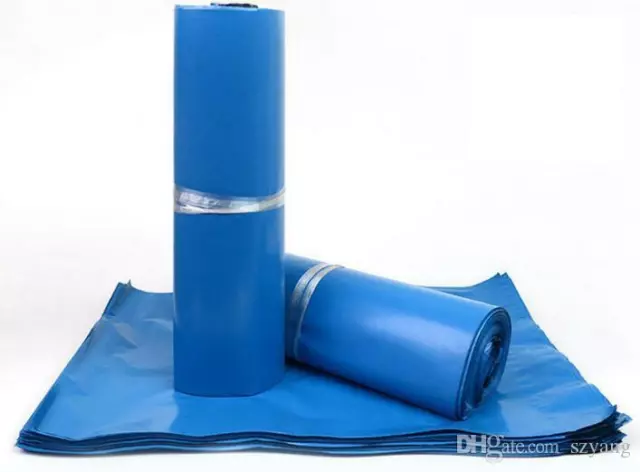 100 Poly Mailers 10x13 Shipping Bags Plastic Packaging Mailing Envelope Blue