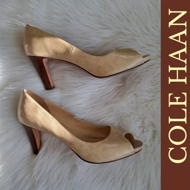 Size 9.5 Cole Haan $200 summer heels