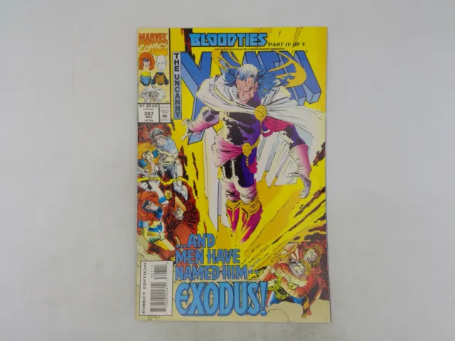 UNCANNY X-MEN #307 Marvel Comics 1993 VF- Bloodties Part 4  Exodus!