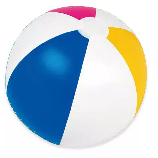 Inflatable Large Panel Blow Up Beach Ball 24" Holiday Party Swimming Garden 60cm