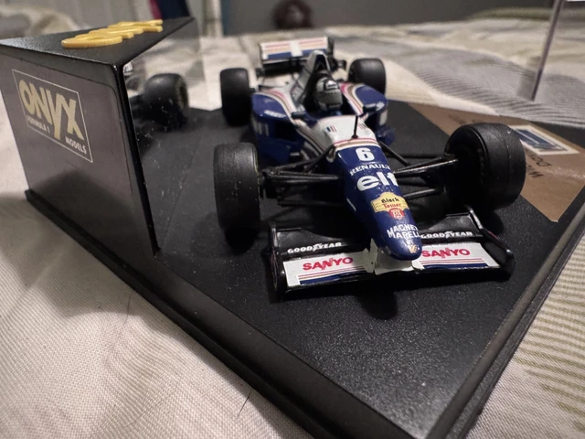 Casque Miniature F1 Pilote Karl Wendlinger 1/12 ONYX HF017 - Jaune - État Excellent - Collection