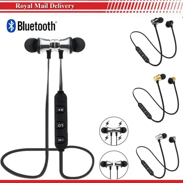 Wireless Bluetooth 5.0 Headphones Earphones InEar Headsets For All Mobile Phones