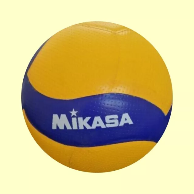 Pallone Mikasa Volley Giallo Indoor Ufficiale Match V200W 2019 FIVB Misura 5 2