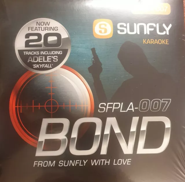 Sunfly Karaoke Platinum (SFPL007) CDG Disc 007 Bond ft. Adele