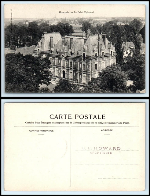 FRANCE Postcard - Beauvais, Le Palais Episcopal J20