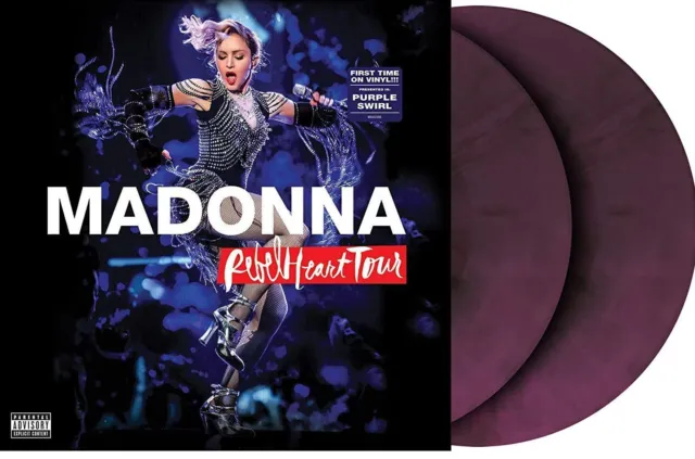 Madonna Rebel Heart Tour Doppio Vinile Lp Colorato Nuovo Sigillato