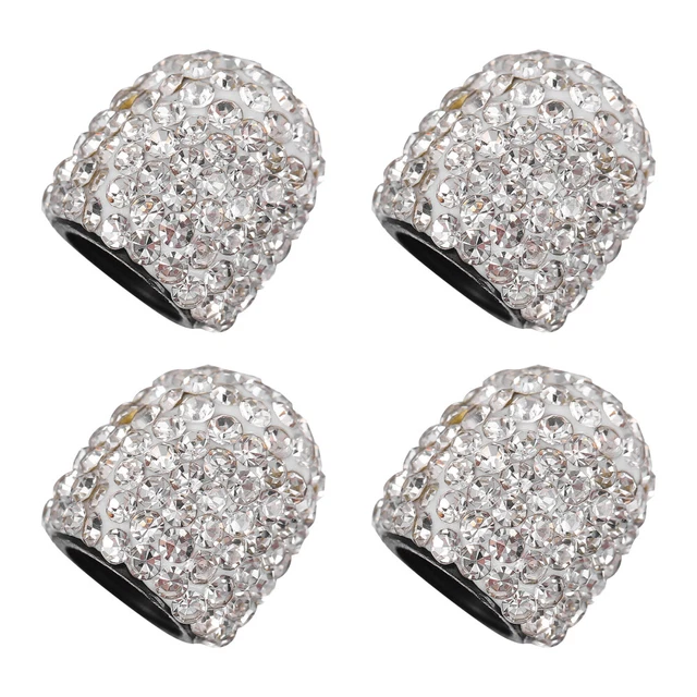 4 Pcs Valve Cap French Decor Car Wheel Tire Stem Caps Bonnet