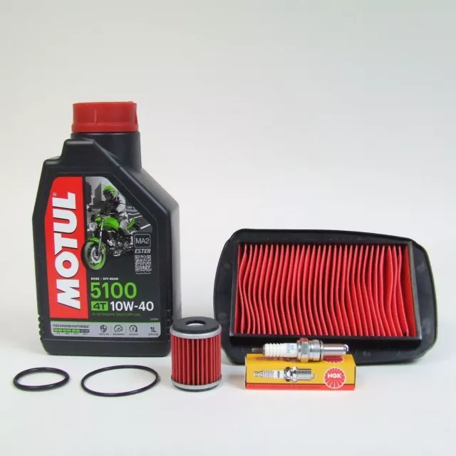 Service Kit Ölwechsel Motul 10W-40 passend für Yamaha WR 125 X/R YZF-R MT 125