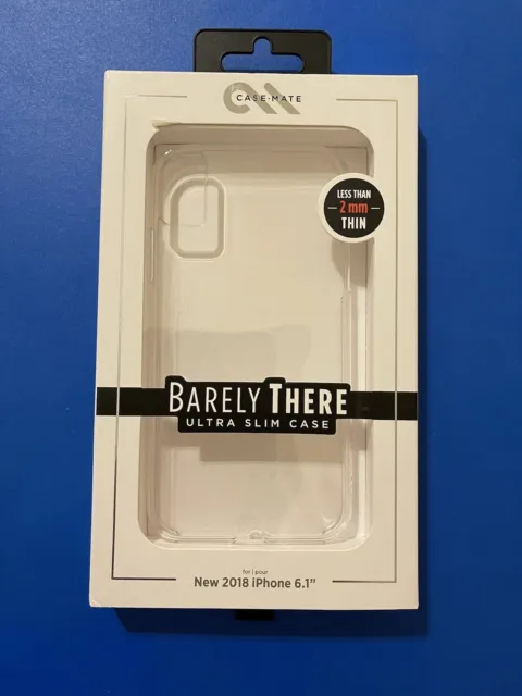 🧊Casemate Barely There Clear Case - iPhone XR - Transparent🧊