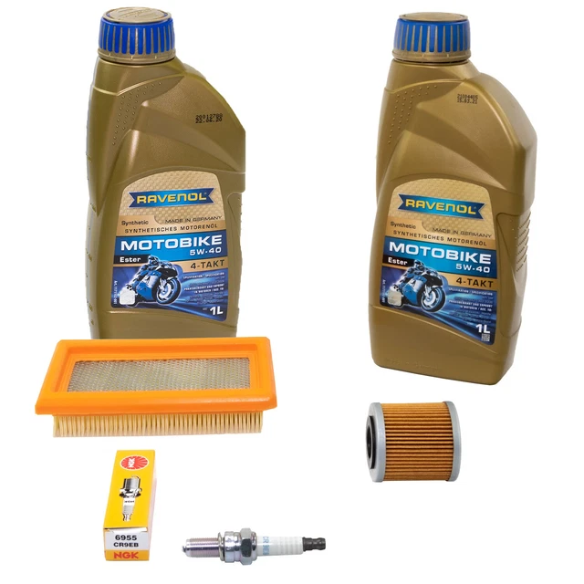 Kit Tagliando Aprilia 125 Rs4 2011 Filtro Olio Motul 300v 10w40 2x104118 Hf563 4573392