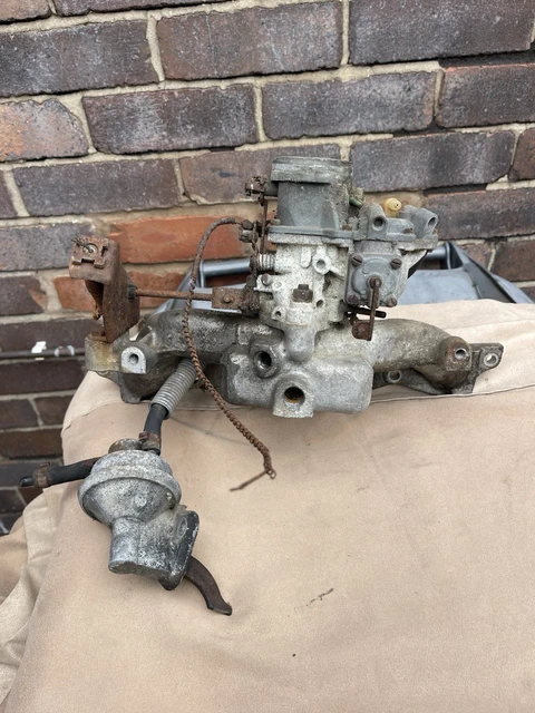 FORD ESCORT MK1 Mk2 Carb Carburettor & Crossflow Manifold 1300 1.3 X ...