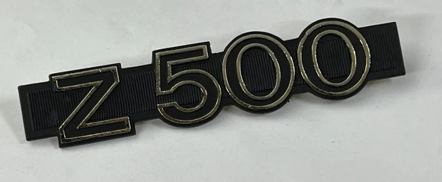 New Chrome Metal GS550E Side Cover Badge Emblem For Suzuki 1979-1980 | SS36