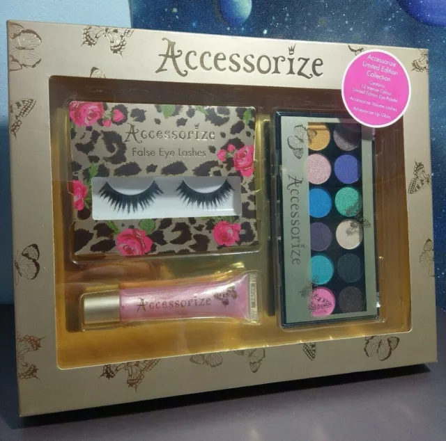 Accessorize Eye Palette Limited Edition Make Up Collection Eyes lip gloss lashes