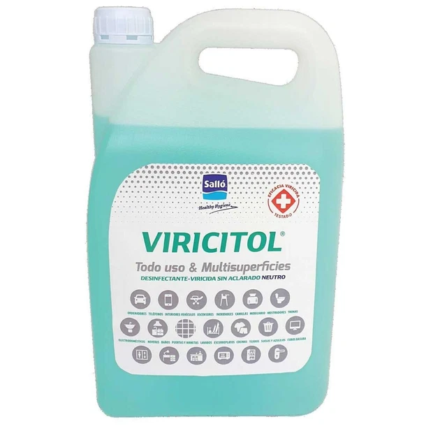 Igienizzante Virucida Sallò Viricitol Alcolico Lt.5