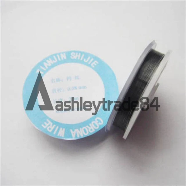 20m 66' Foot Diameter 0.08mm 0.003" Tungsten Wire 99.95% Copiers Electrode Wire