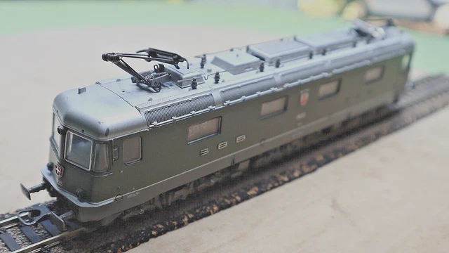 Une  Locomotive    Électrique    Lima   Ho