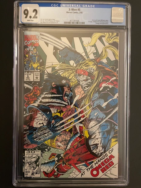 X-Men vol.2 #5 1992 1st App. Maverick CGC 9.2 Marvel Comic Book GR1-74