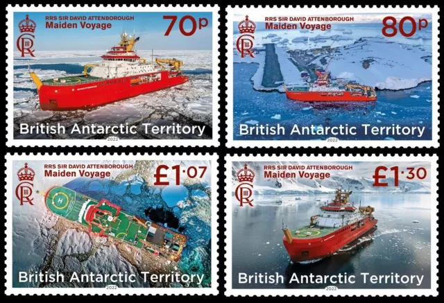 British Antarctic Territory Bat 2022 Ships Rss Sir David Attenborough Voyage