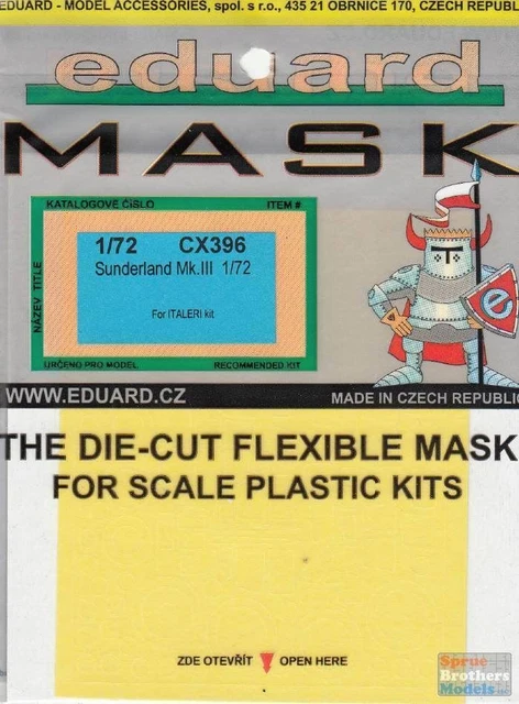 EDUCX396 1:72 Eduard Mask - Sunderland Mk.III (ITA kit)
