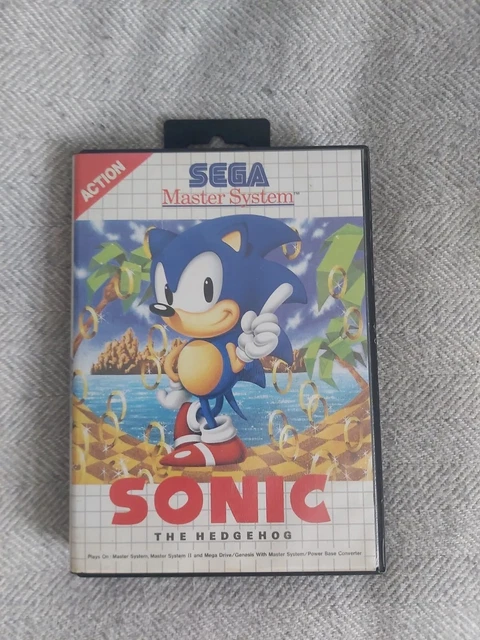 SONIC THE HEDGEHOG (Platformer) - SEGA Master System PAL £68.00 ...